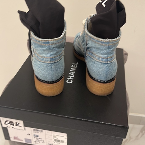 Chanel Cloth Ankle Boot - Picture 3 of 7